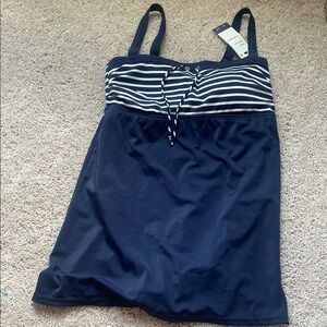 Tommy Hilfiger Core Navy Swimdress